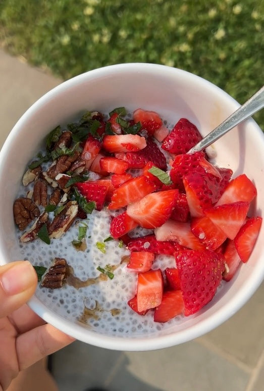 High-Fiber Chia Pudding