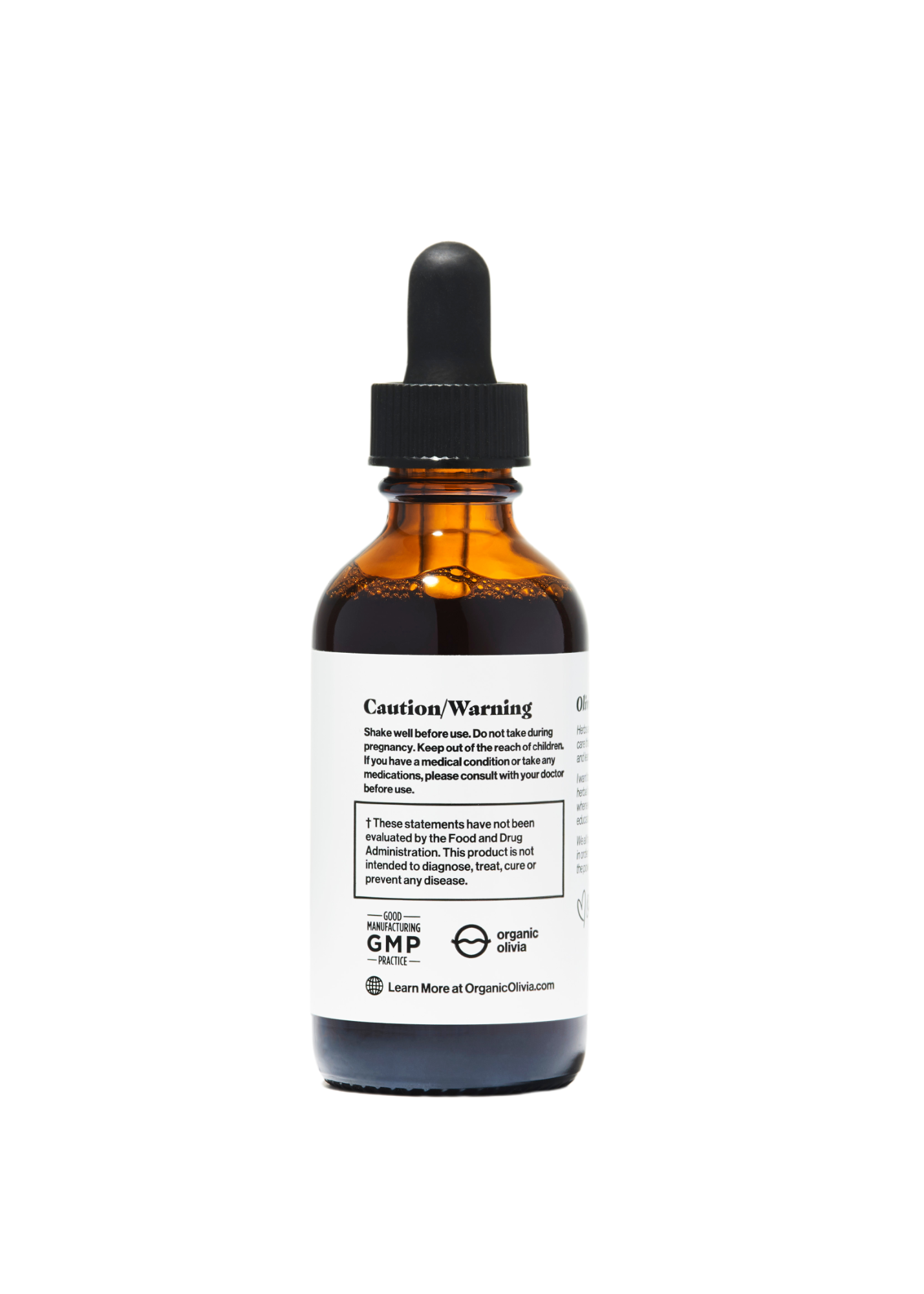 Organic Olivia Glucobitters Formula 2 oz