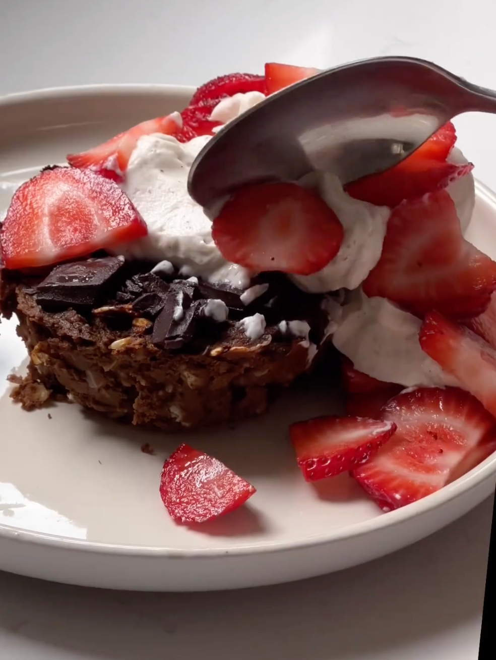 Chocolate Pumpkin Protein Cake