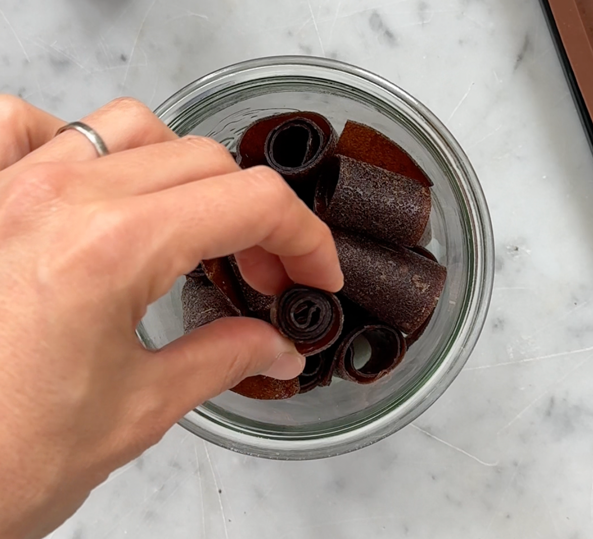Elderberry Fruit Roll-Ups