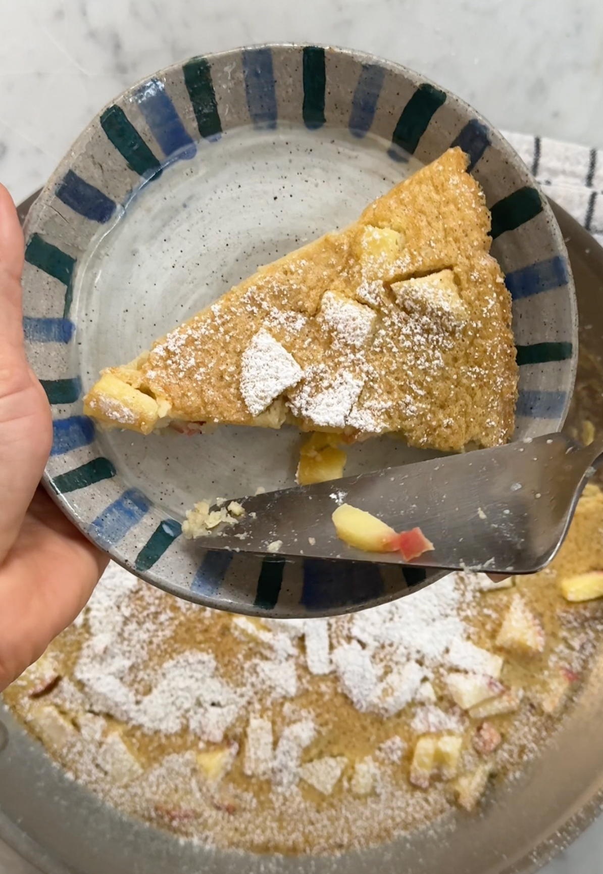 Gluten Free Apple Clafoutis