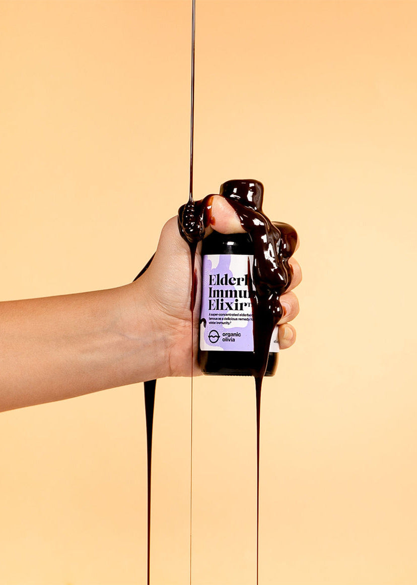 Elderberry Syrup: Immune Booster for Kids & Adults | Organic Olivia